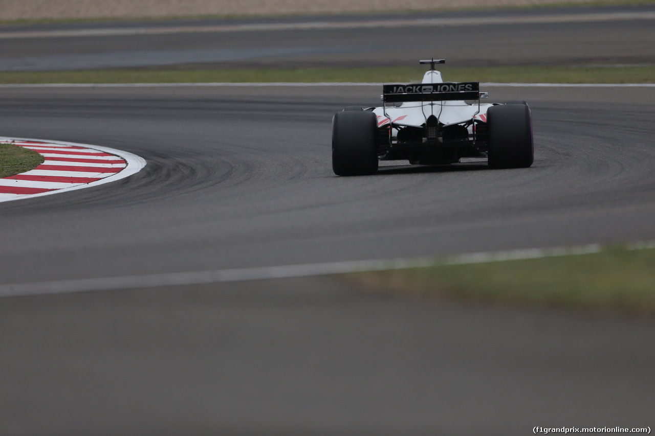 GP CINA, 13.04.2018- Prove Libere 2, Romain Grosjean (FRA) Haas F1 Team VF-18