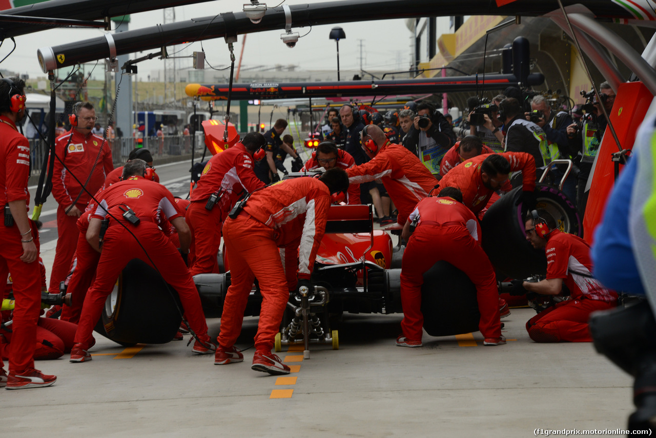 GP CINA, 13.04.2018- free Practice 1, Sebastian Vettel (GER) Ferrari SF71H