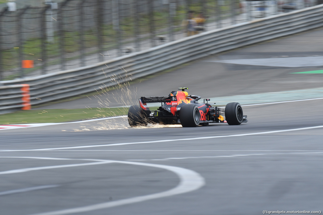 GP CINA, 13.04.2018- free Practice 1,  Max Verstappen (NED) Red Bull Racing RB14