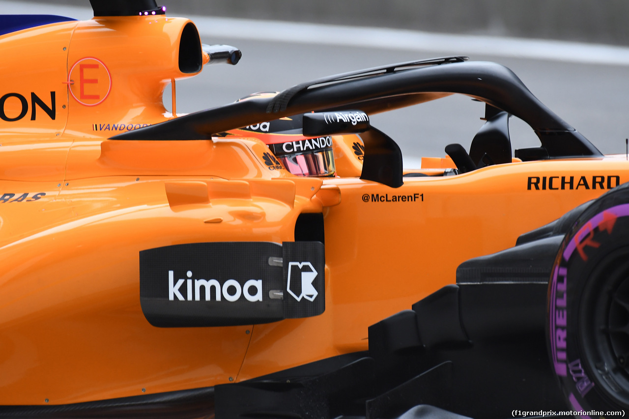 GP CINA, 13.04.2018- free Practice 1,  Stoffel Vandoorne (BEL) McLaren MCL33