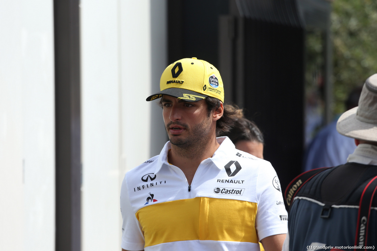 GP FRANCIA, 24.06.2018- Carlos Sainz Jr (ESP) Renault Sport F1 Team RS18