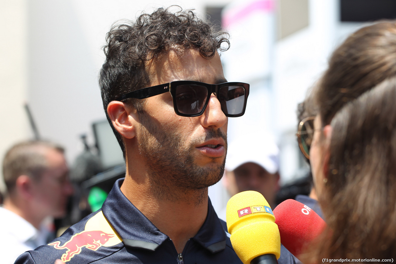 GP FRANCIA, 21.06.2018- Daniel Ricciardo (AUS) Red Bull Racing RB14