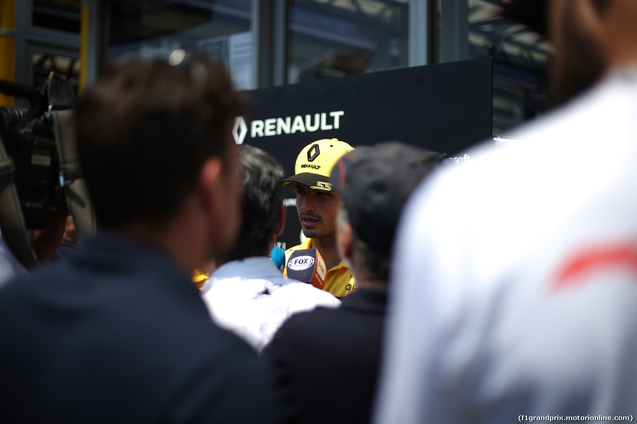 GP FRANCIA, 21.06.2018- Carlos Sainz Jr (ESP) Renault Sport F1 Team RS18