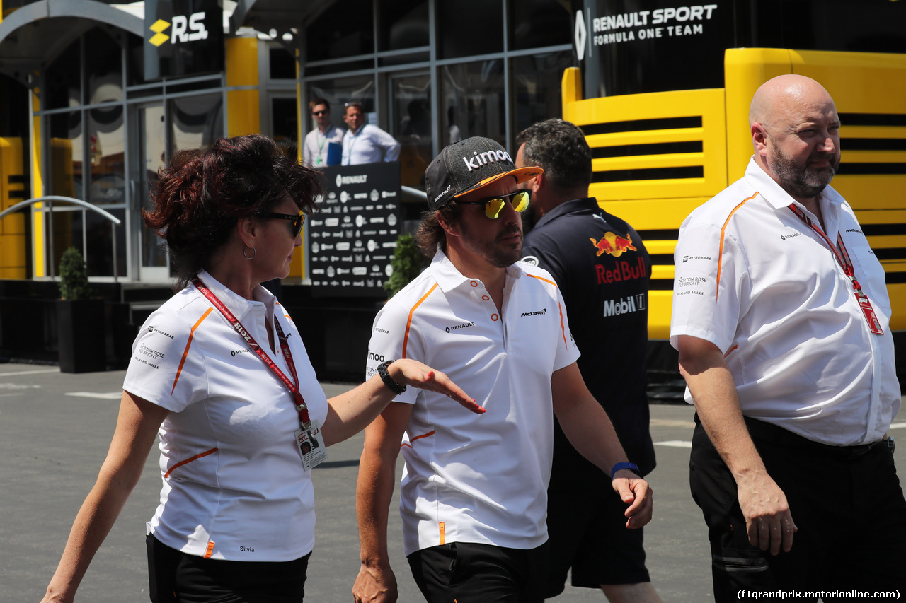 GP FRANCIA, 21.06.2018- Fernando Alonso (ESP) McLaren Renault MCL33