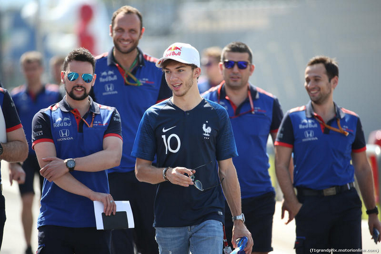 GP FRANCIA, 21.06.2018- Pierre Gasly (FRA) Scuderia Toro Rosso STR13