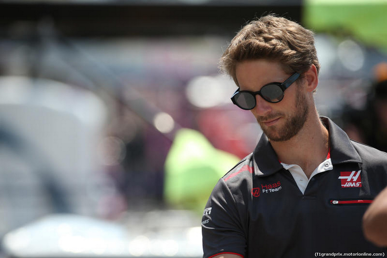 GP FRANCIA, 21.06.2018- Romain Grosjean (FRA) Haas F1 Team VF-18