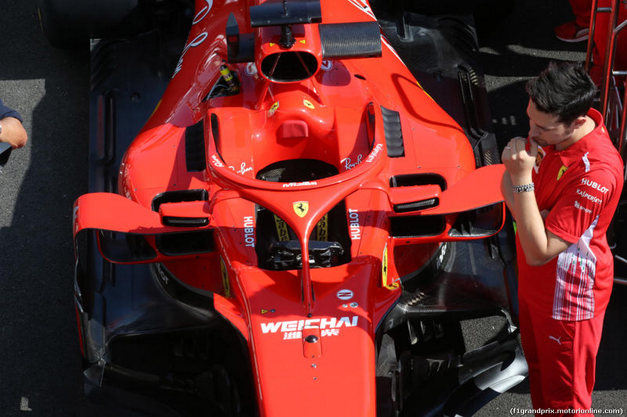 GP FRANCIA, 21.06.2018- Ferrari SF71H