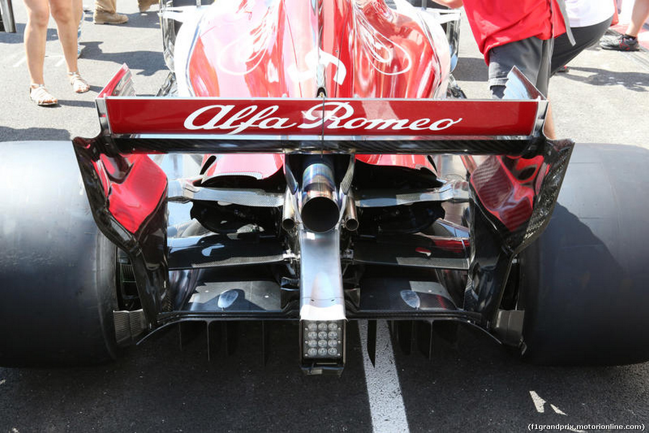 GP FRANCIA, 21.06.2018- Alfa Romeo Sauber F1 Team C37 Tech Detail
