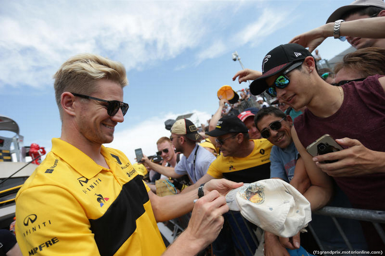 GP FRANCIA, 21.06.2018- Nico Hulkenberg (GER) Renault Sport F1 Team RS18