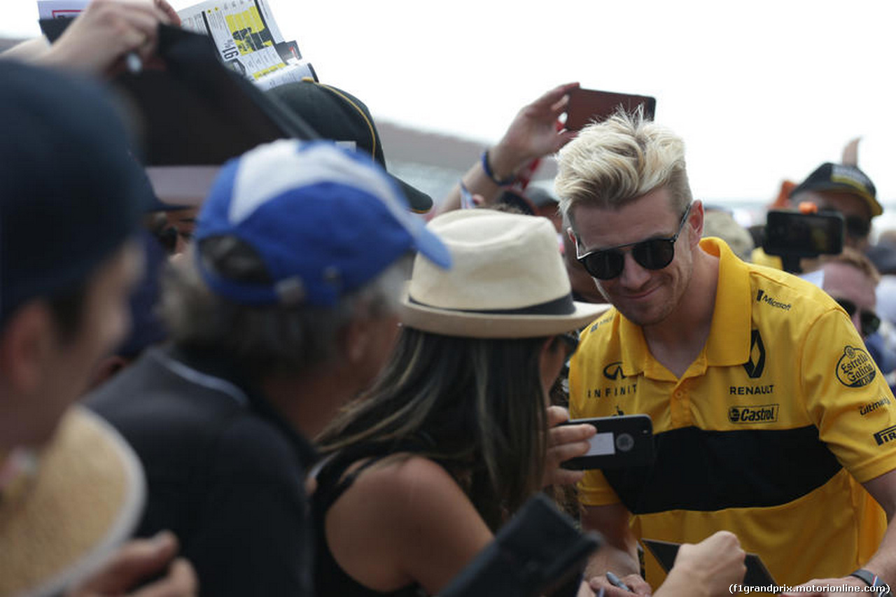 GP FRANCIA, 21.06.2018- Nico Hulkenberg (GER) Renault Sport F1 Team RS18