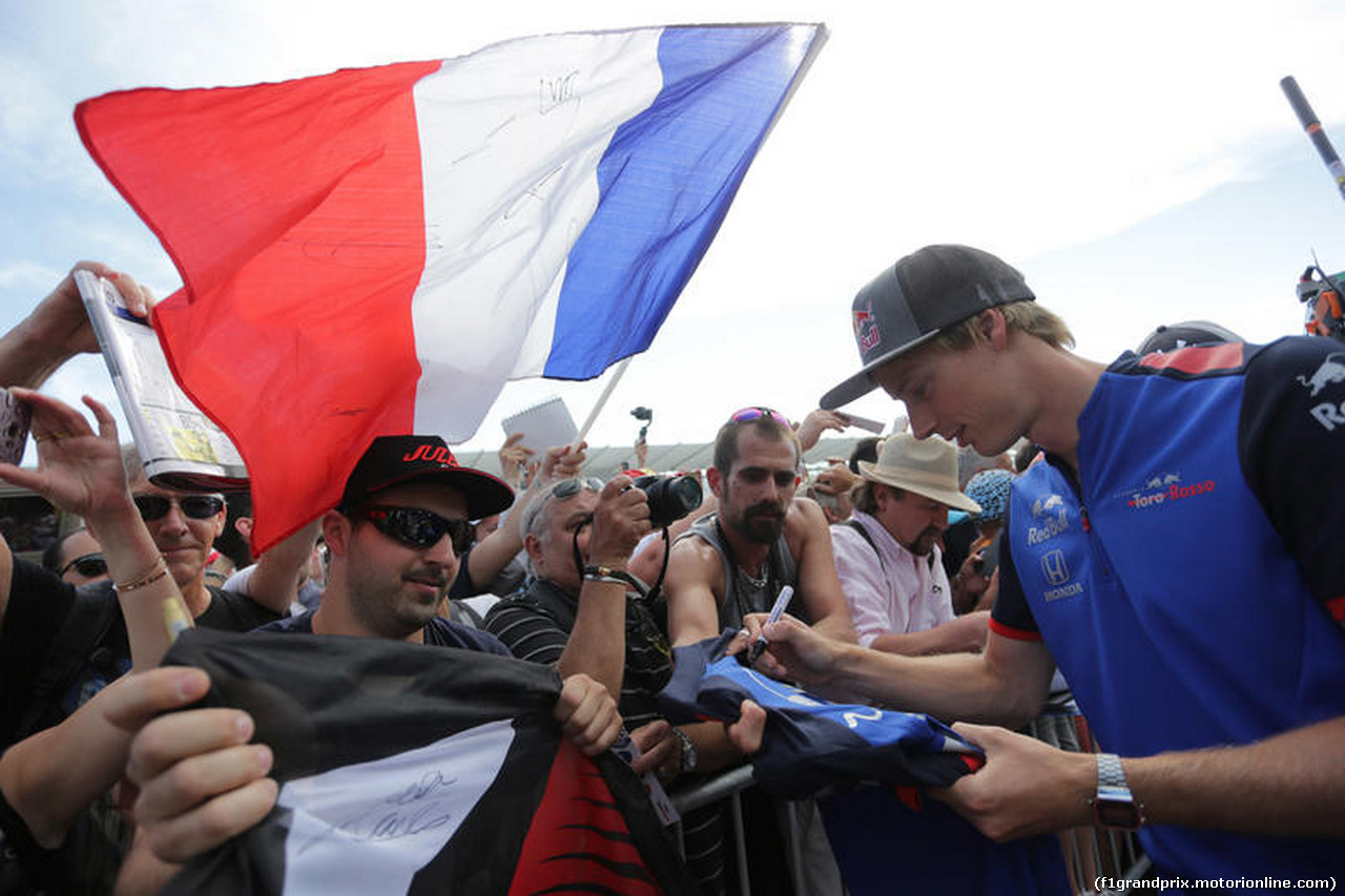 GP FRANCIA, 21.06.2018- Brendon Hartley (FRA) Scuderia Toro Rosso STR13