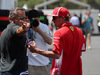 GP FRANCIA, 21.06.2018- Kimi Raikkonen (FIN) Ferrari SF71H e Jean Alesi (FRA) Former F1 Driver