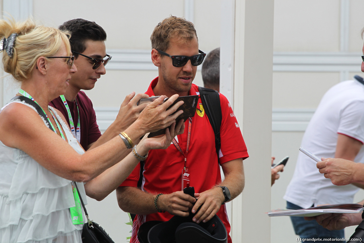GP FRANCIA, 23.06.2018- Sebastian Vettel (GER) Ferrari SF71H
