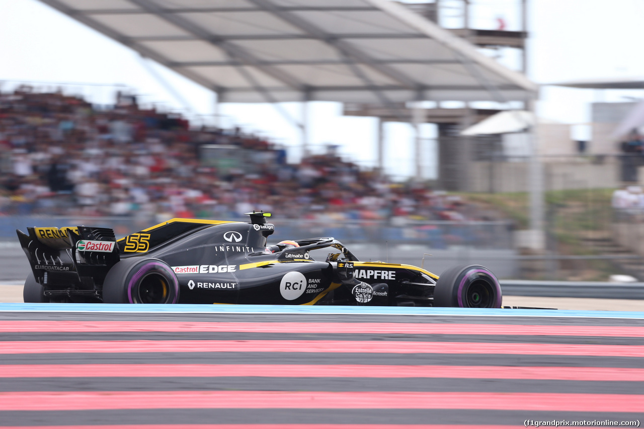 GP FRANCIA, 23.06.2018- Qualifiche, Carlos Sainz Jr (ESP) Renault Sport F1 Team RS18