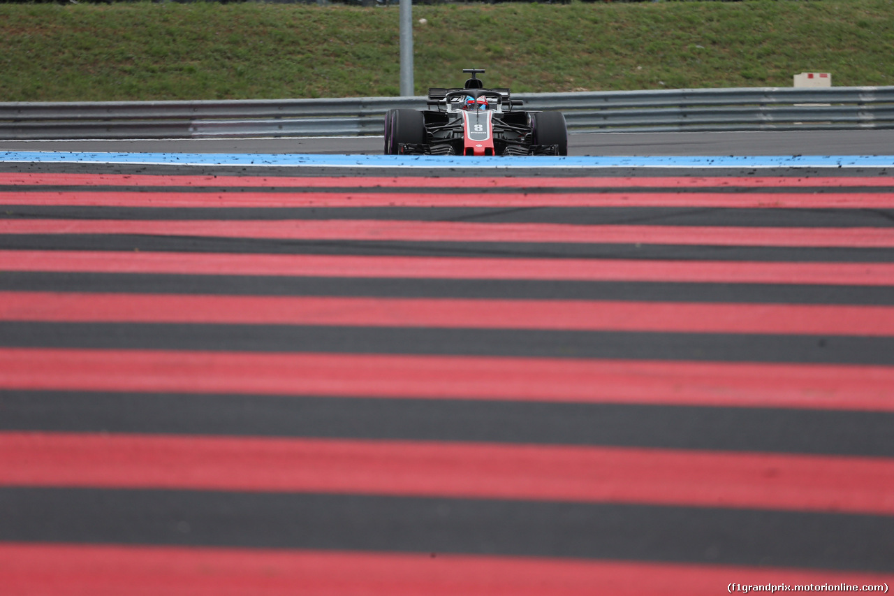 GP FRANCIA, 23.06.2018- Qualifiche, Romain Grosjean (FRA) Haas F1 Team VF-18