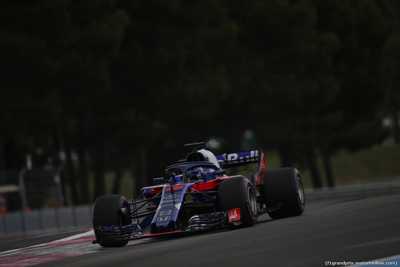 GP FRANCIA, 23.06.2018- Qualifiche, Brendon Hartley (FRA) Scuderia Toro Rosso STR13