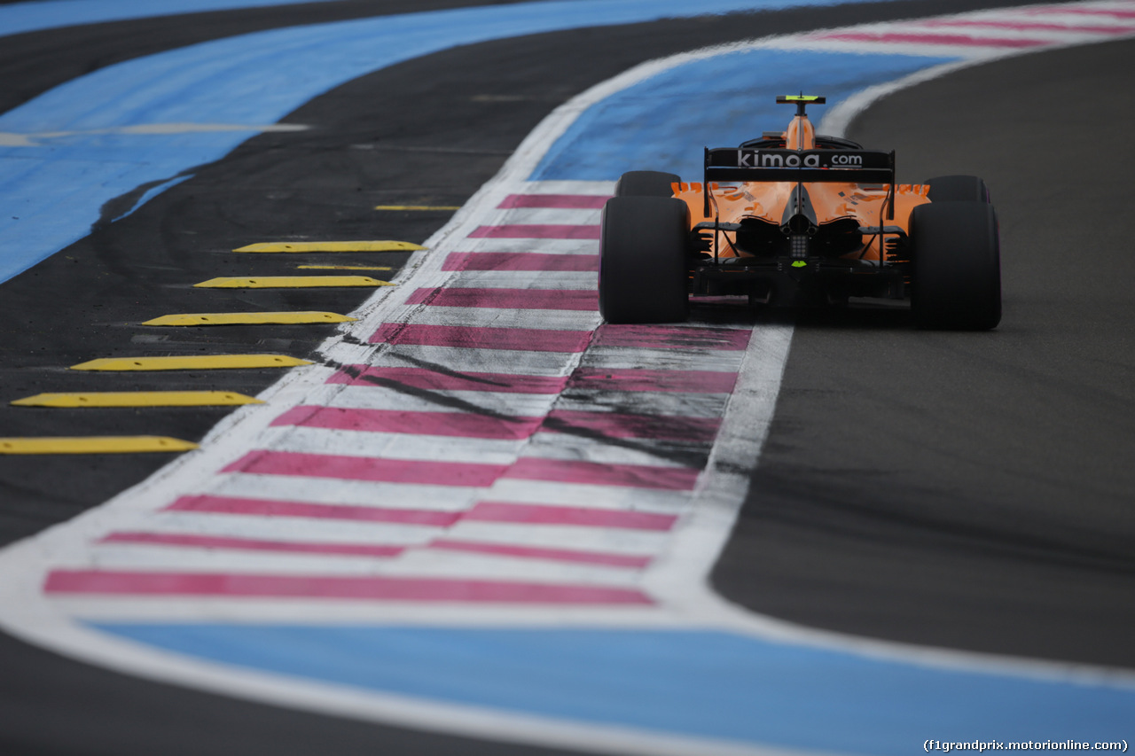 GP FRANCIA, 23.06.2018- Qualifiche, Stoffel Vandoorne (BEL) McLaren MCL33