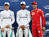 GP FRANCIA, 23.06.2018- Qualifiche celebration: Pole Position Lewis Hamilton (GBR) Mercedes AMG F1 W09 , 2nd place Valtteri Bottas (FIN) Mercedes AMG F1 W09, 3rd place Sebastian Vettel (GER) Ferrari SF71H