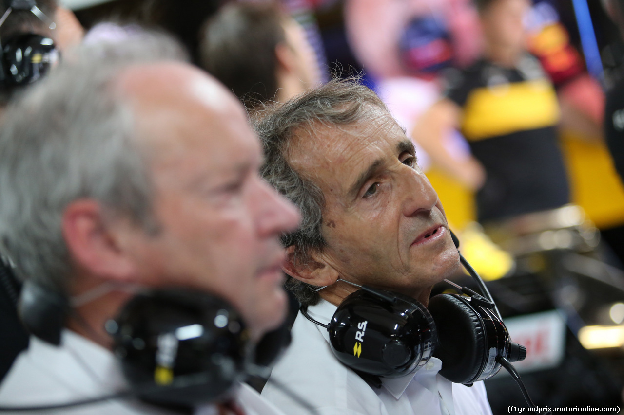 GP FRANCIA, 22.06.2018- Alain Prost (FRA) Renault Sport F1 Team Special Advisor