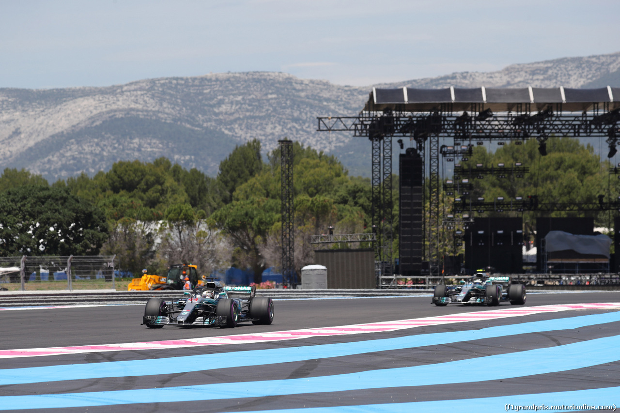 GP FRANCIA, 22.06.2018- Prove Libere 1, Lewis Hamilton (GBR) Mercedes AMG F1 W09