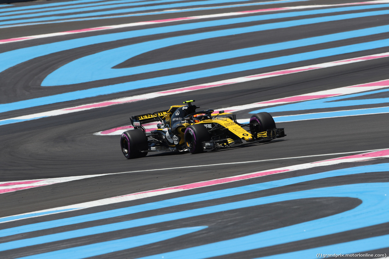 GP FRANCIA, 22.06.2018- Prove Libere 1, Carlos Sainz Jr (ESP) Renault Sport F1 Team RS18