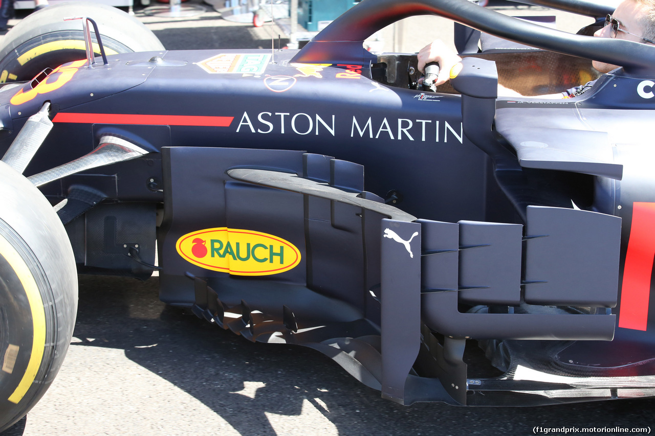GP FRANCIA, 22.06.2018- Aston Martin Red Bull Racing RB14 Tech Detail