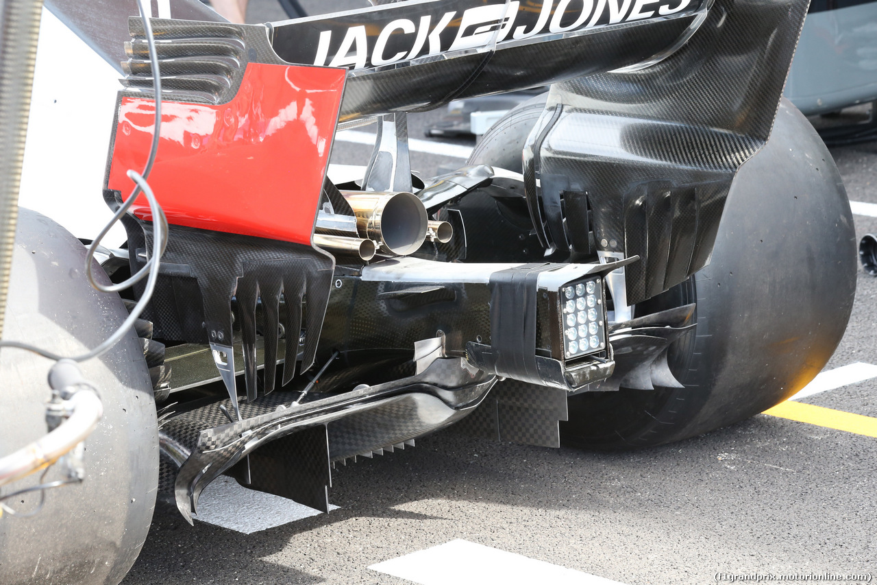 GP FRANCIA, 22.06.2018- Haas F1 Team VF-18 Tech Detail