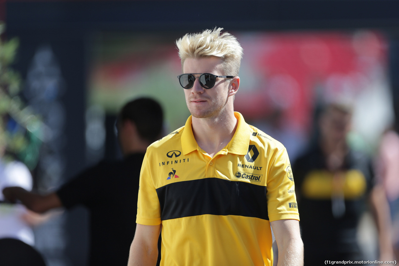 GP FRANCIA, 22.06.2018- Nico Hulkenberg (GER) Renault Sport F1 Team RS18
