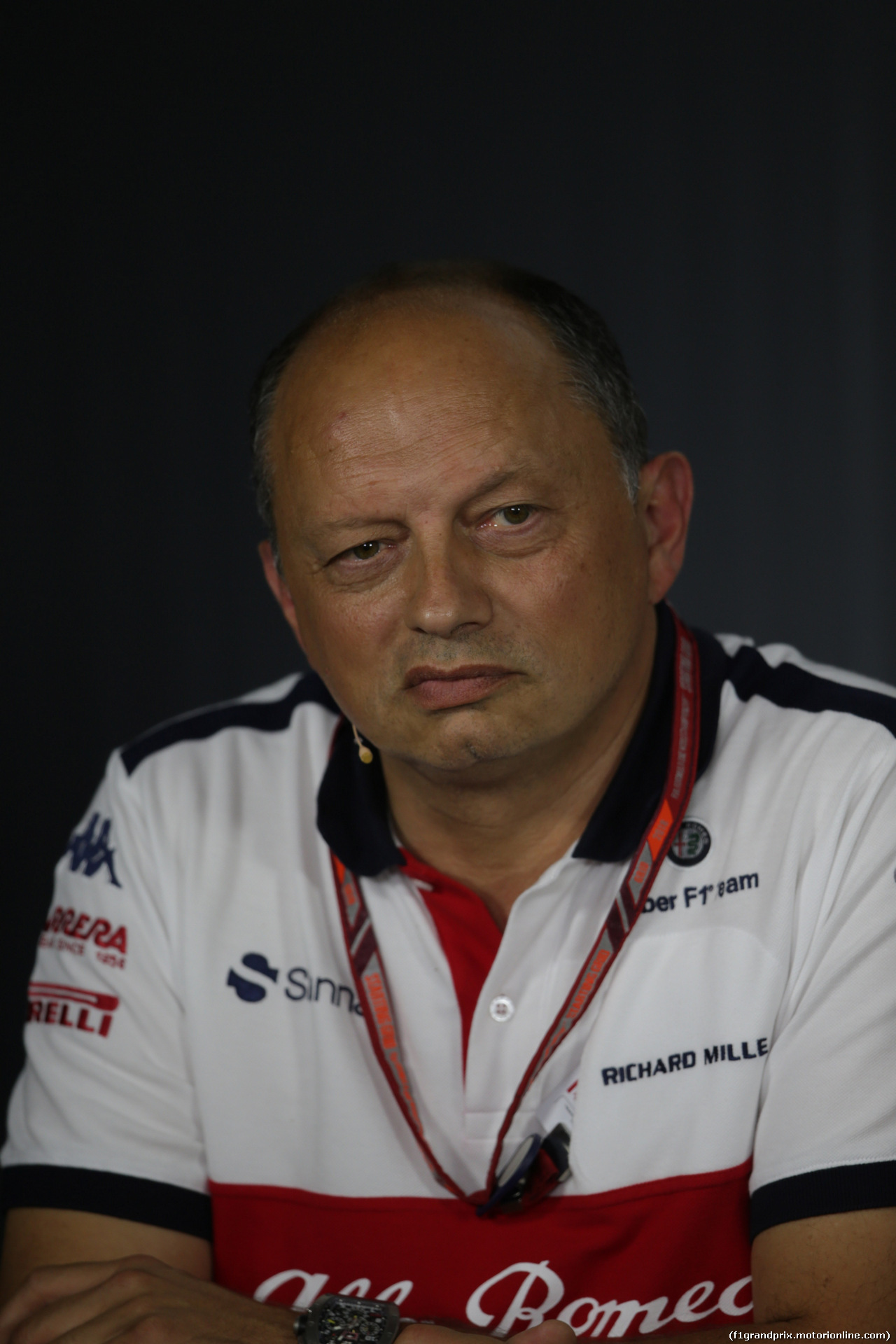 GP FRANCIA, 22.06.2018- Venerdi' Official Fia press conference, Frederic Vasseur (FRA) Alfa Romeo Sauber F1 TeamPrincipal