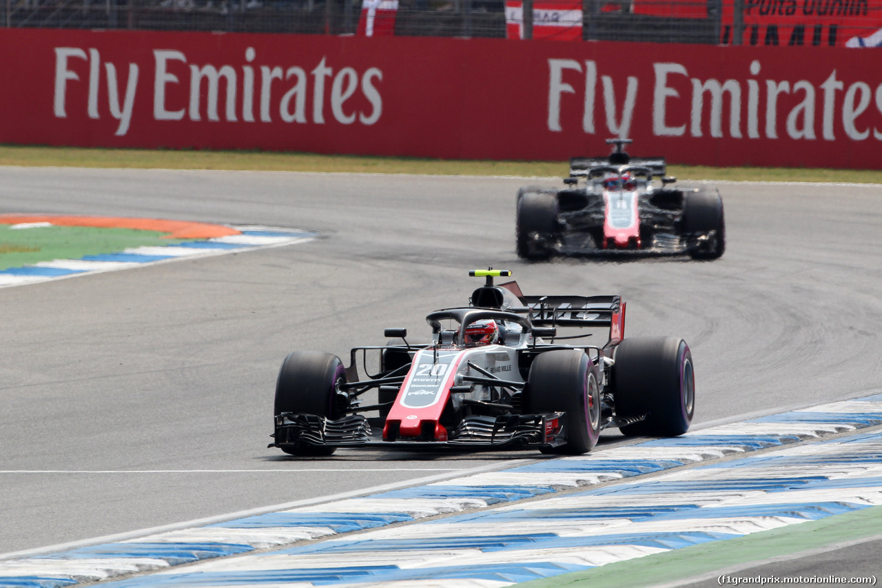 GP GERMANIA, 22.07.2018 - Gara, Kevin Magnussen (DEN) Haas F1 Team VF-18