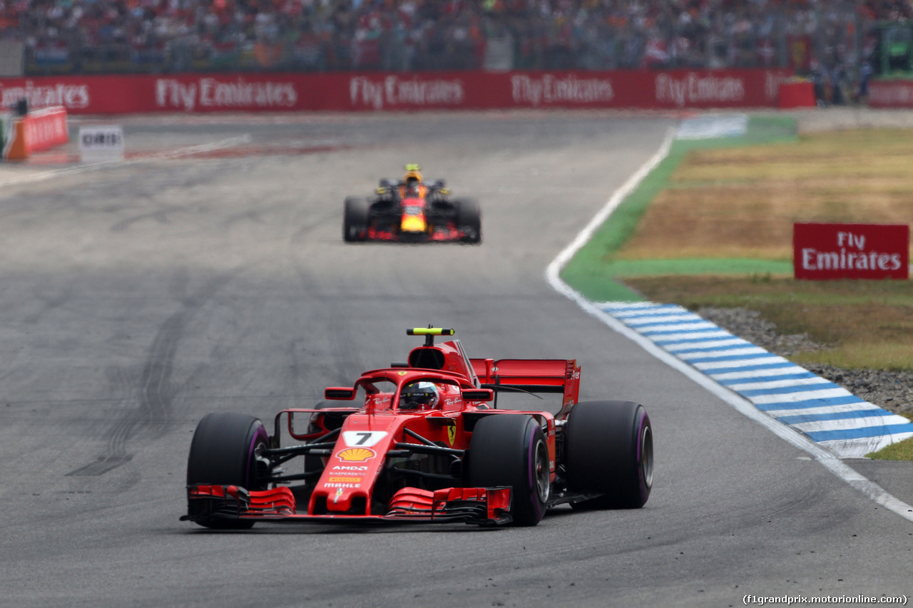 GP GERMANIA, 22.07.2018 - Gara, Kimi Raikkonen (FIN) Ferrari SF71H