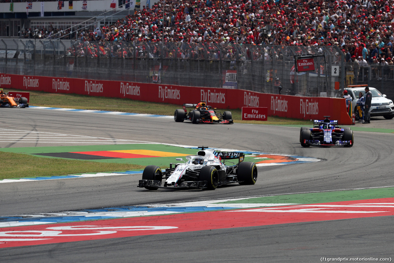 GP GERMANIA, 22.07.2018 - Gara, Lance Stroll (CDN) Williams FW41