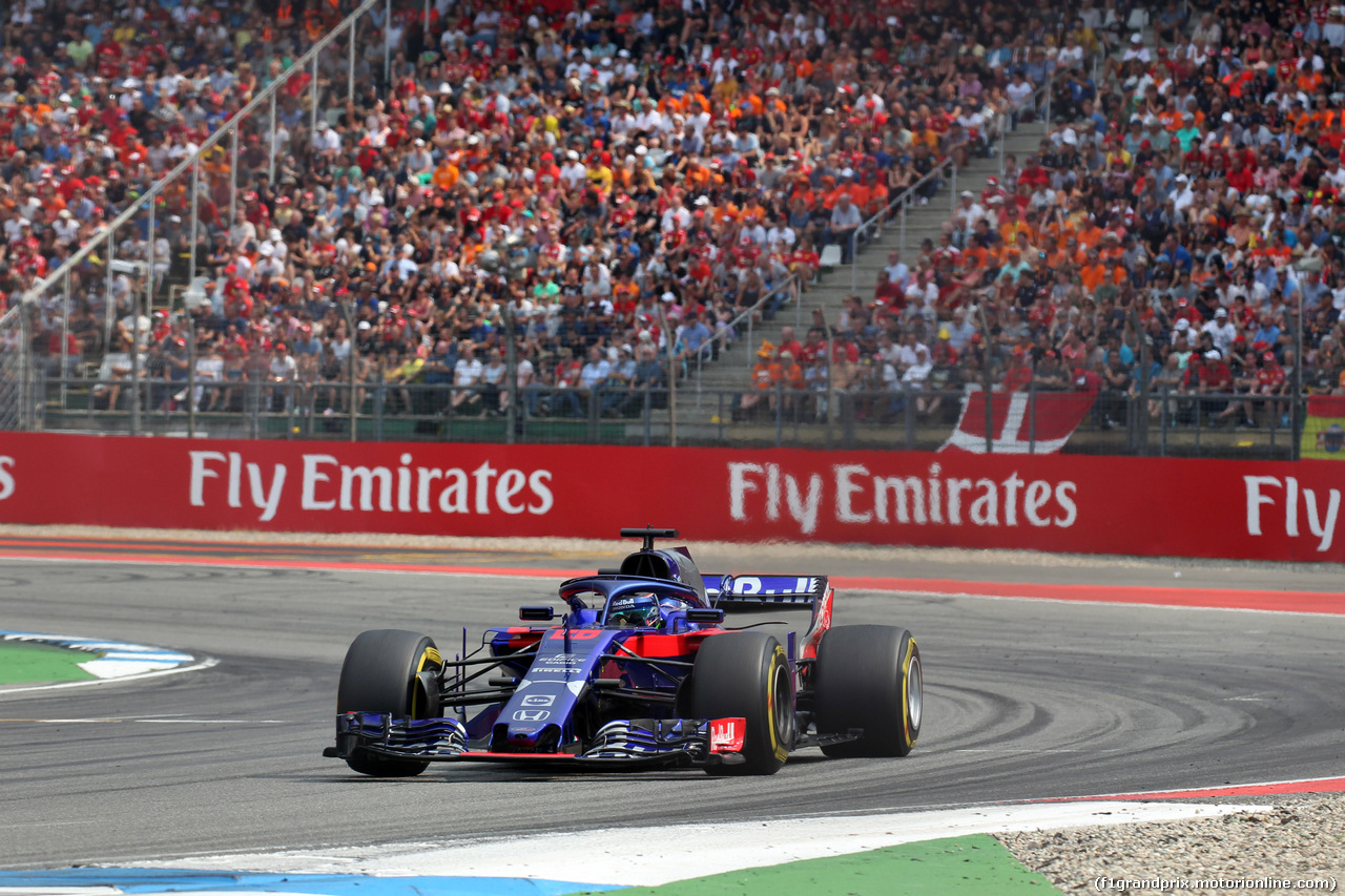 GP GERMANIA, 22.07.2018 - Gara, Brendon Hartley (NZL) Scuderia Toro Rosso STR13