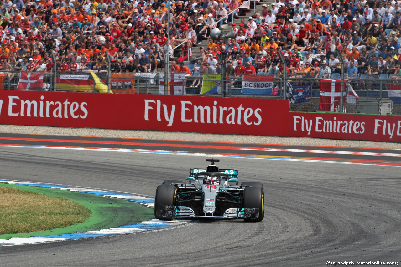 GP GERMANIA, 22.07.2018 - Gara, Lewis Hamilton (GBR) Mercedes AMG F1 W09