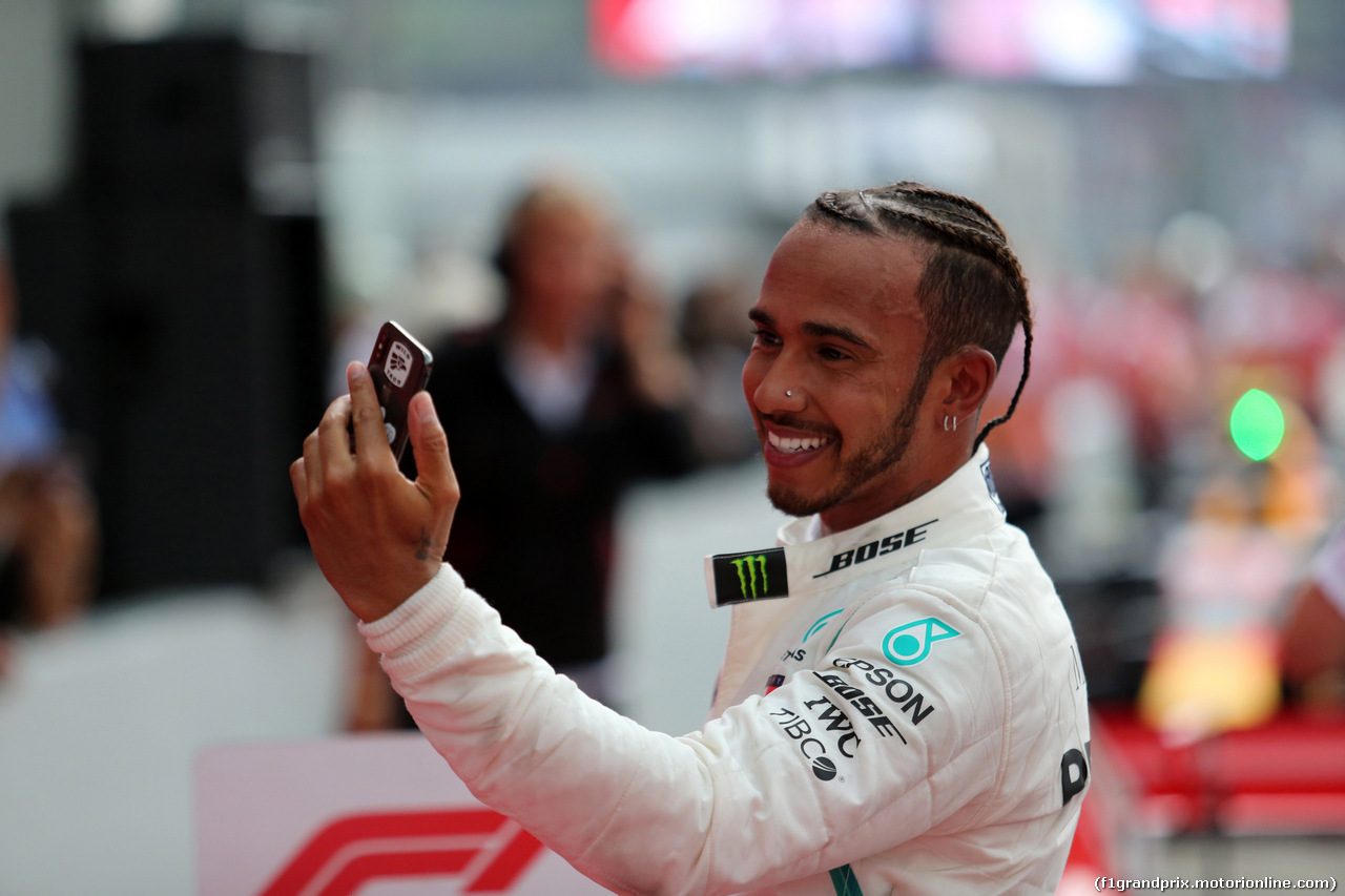 GP GERMANIA, 22.07.2018 - Gara, Lewis Hamilton (GBR) Mercedes AMG F1 W09 vincitore