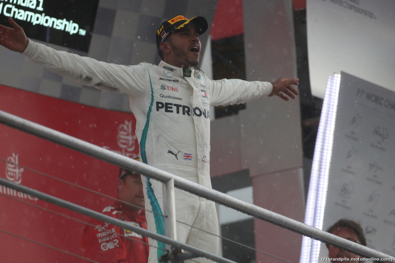 GP GERMANIA, 22.07.2018 - Gara, Lewis Hamilton (GBR) Mercedes AMG F1 W09 vincitore