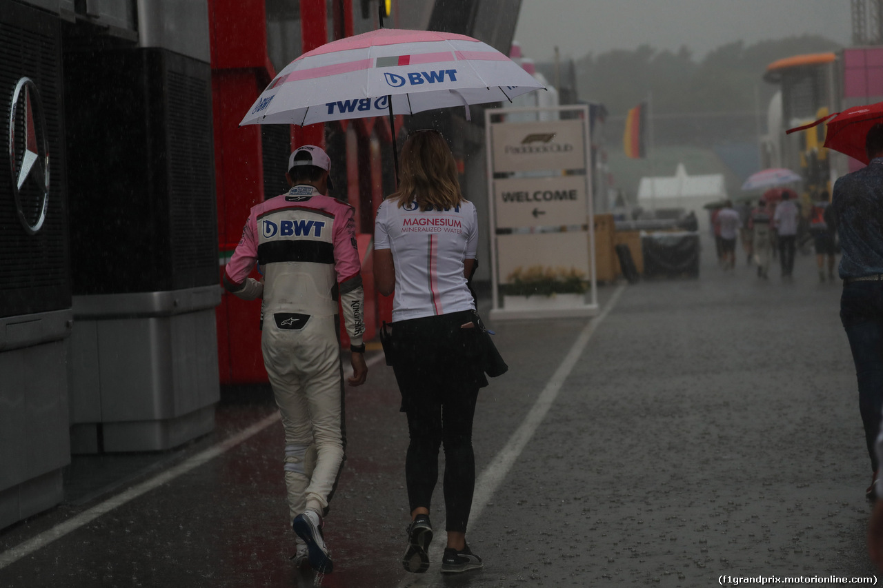 GP GERMANIA, 22.07.2018 - Gara, Esteban Ocon (FRA) Sahara Force India F1 VJM11