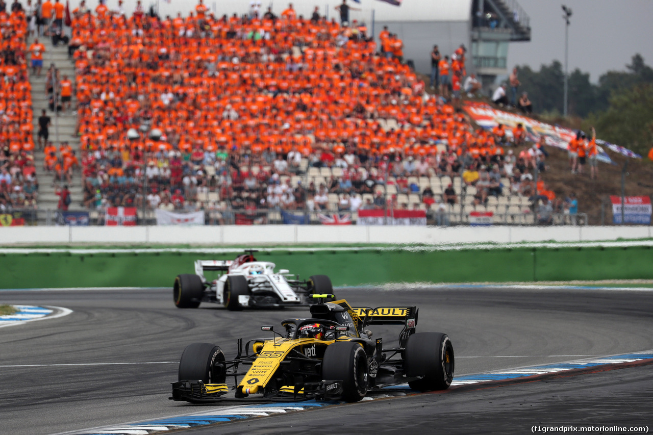 GP GERMANIA, 22.07.2018 - Gara, Carlos Sainz Jr (ESP) Renault Sport F1 Team RS18
