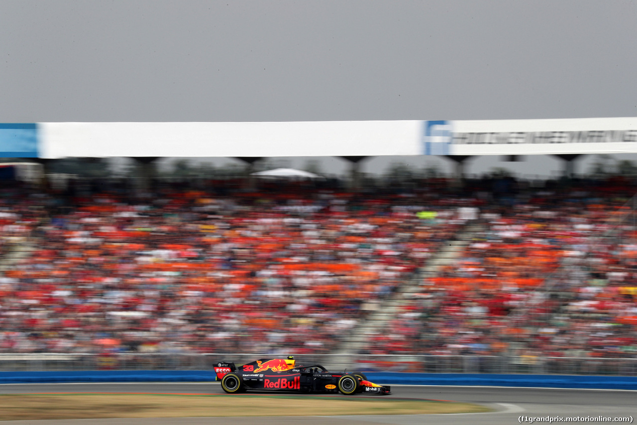 GP GERMANIA, 22.07.2018 - Gara, Max Verstappen (NED) Red Bull Racing RB14