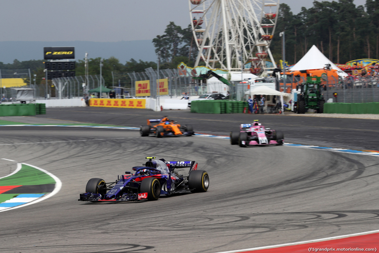GP GERMANIA, 22.07.2018 - Gara, Pierre Gasly (FRA) Scuderia Toro Rosso STR13