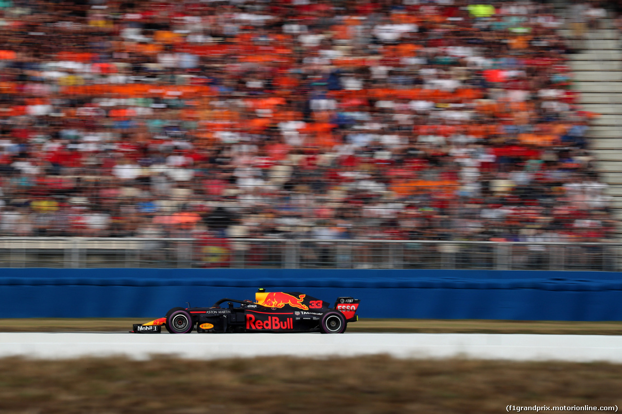 GP GERMANIA, 22.07.2018 - Gara, Max Verstappen (NED) Red Bull Racing RB14