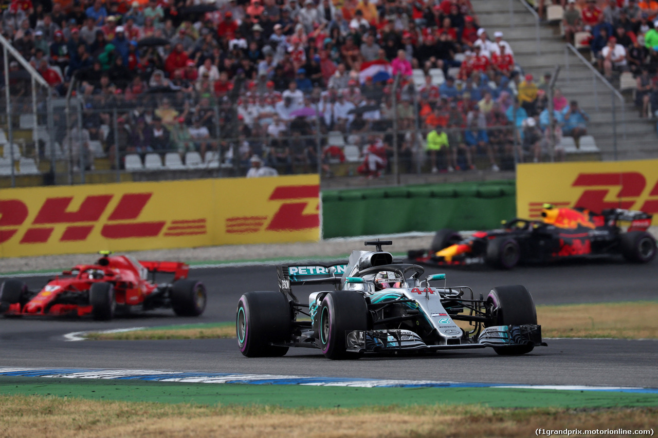 GP GERMANIA, 22.07.2018 - Gara, Lewis Hamilton (GBR) Mercedes AMG F1 W09
