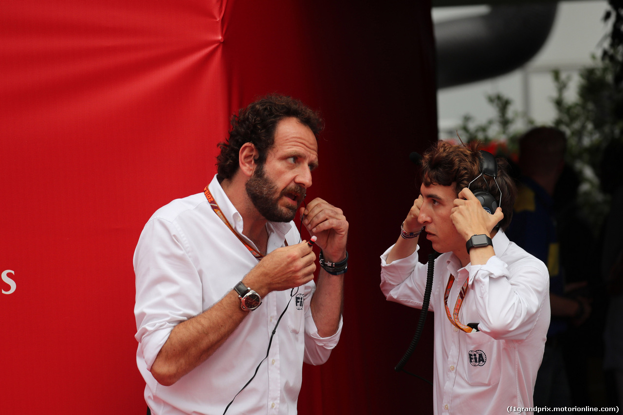 GP GERMANIA, 22.07.2018 - Gara, Matteo Bonciani (ITA), F1 Head of Communications