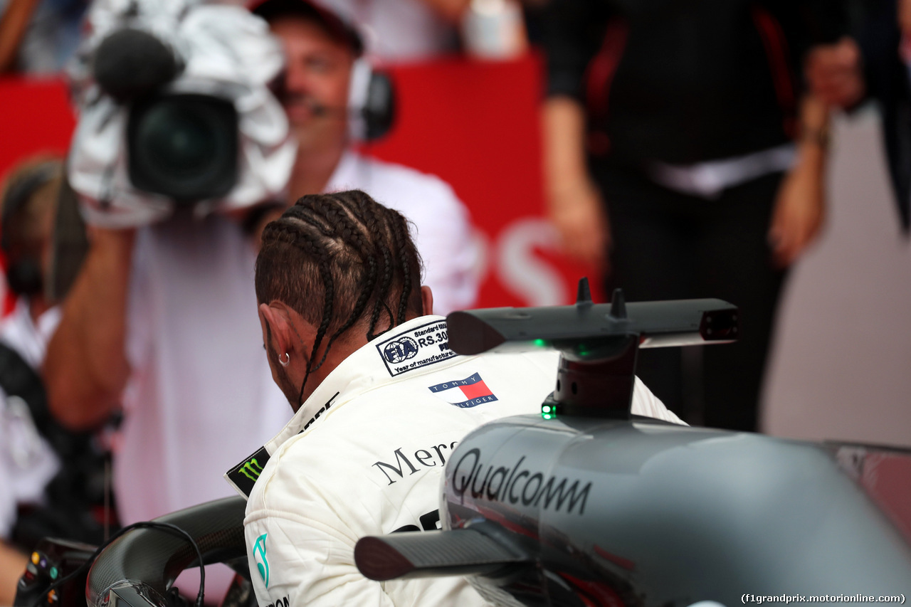 GP GERMANIA, 22.07.2018 - Gara, Lewis Hamilton (GBR) Mercedes AMG F1 W09 vincitore