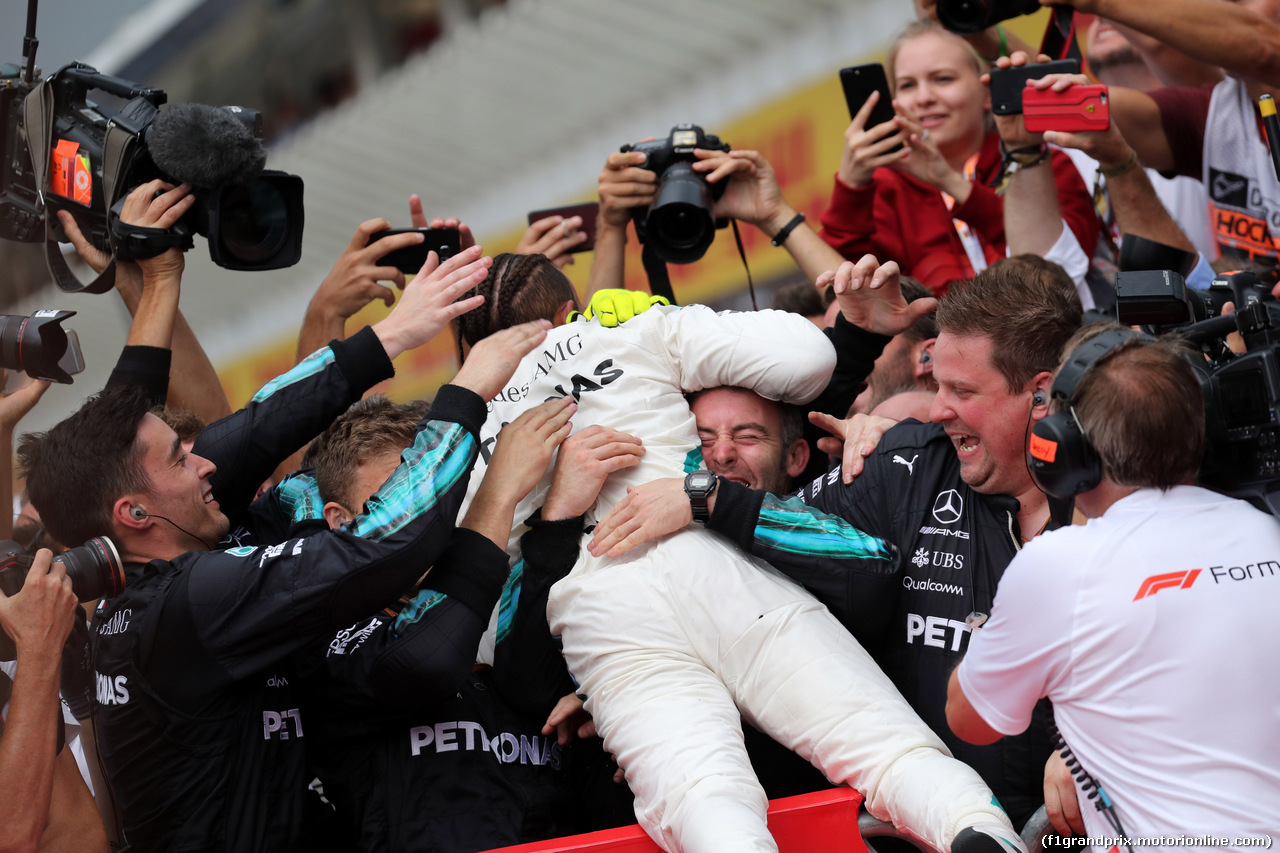 GP GERMANIA, 22.07.2018 - Gara, Lewis Hamilton (GBR) Mercedes AMG F1 W09 vincitore
