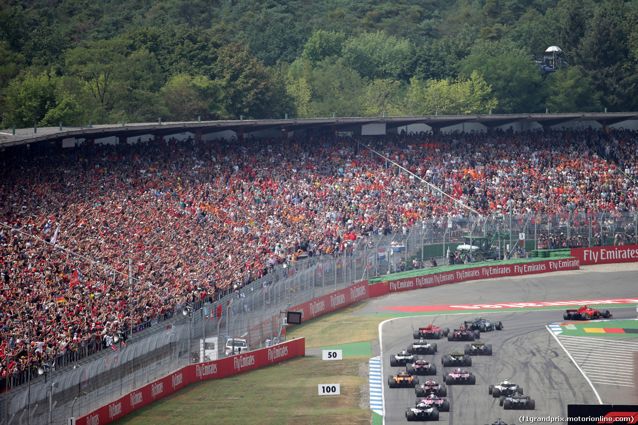 GP GERMANIA, 22.07.2018 - Gara, Start of the race