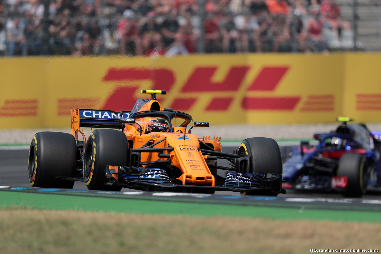 GP GERMANIA, 22.07.2018 - Gara, Stoffel Vandoorne (BEL) McLaren MCL33