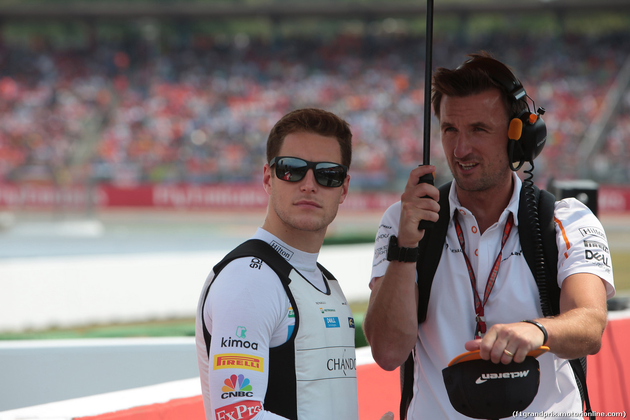 GP GERMANIA, 22.07.2018 - Gara, Stoffel Vandoorne (BEL) McLaren MCL33