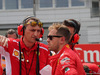 GP GERMANIA, 22.07.2018 - Gara, Riccardo Adami (ITA) Ferrari Gara Engineer e Sebastian Vettel (GER) Ferrari SF71H