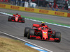 GP GERMANIA, 22.07.2018 - Gara, Kimi Raikkonen (FIN) Ferrari SF71H davanti a Sebastian Vettel (GER) Ferrari SF71H